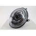 Mini Cooper R56 R57 06-12 Black Projector Headlamp w Bar [ OE Halogen Spec ]